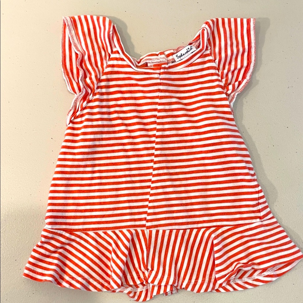 Splendid Toddler Girls Striped Sleeveless Shirt, 4T